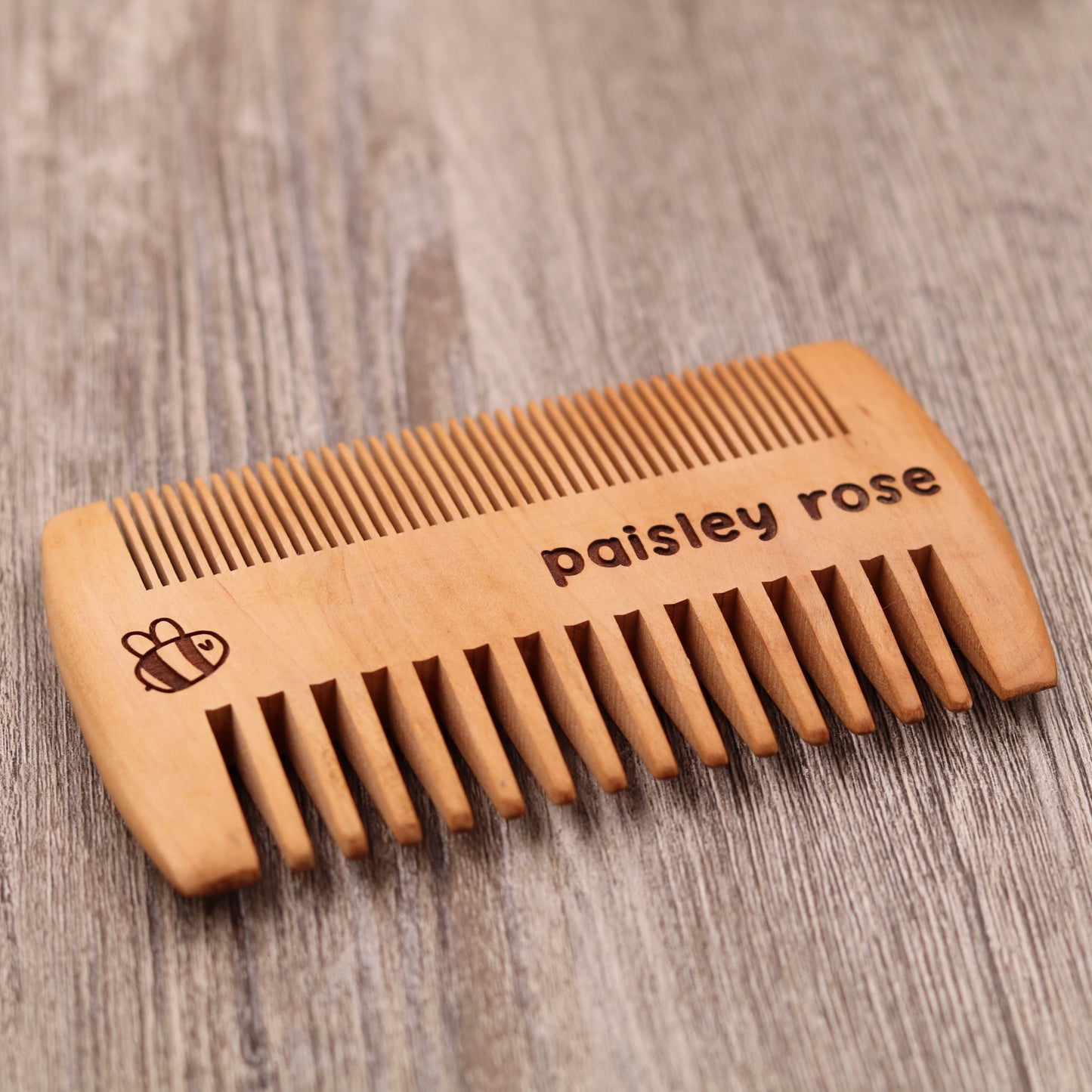 Wood Baby Combs - Personalized
