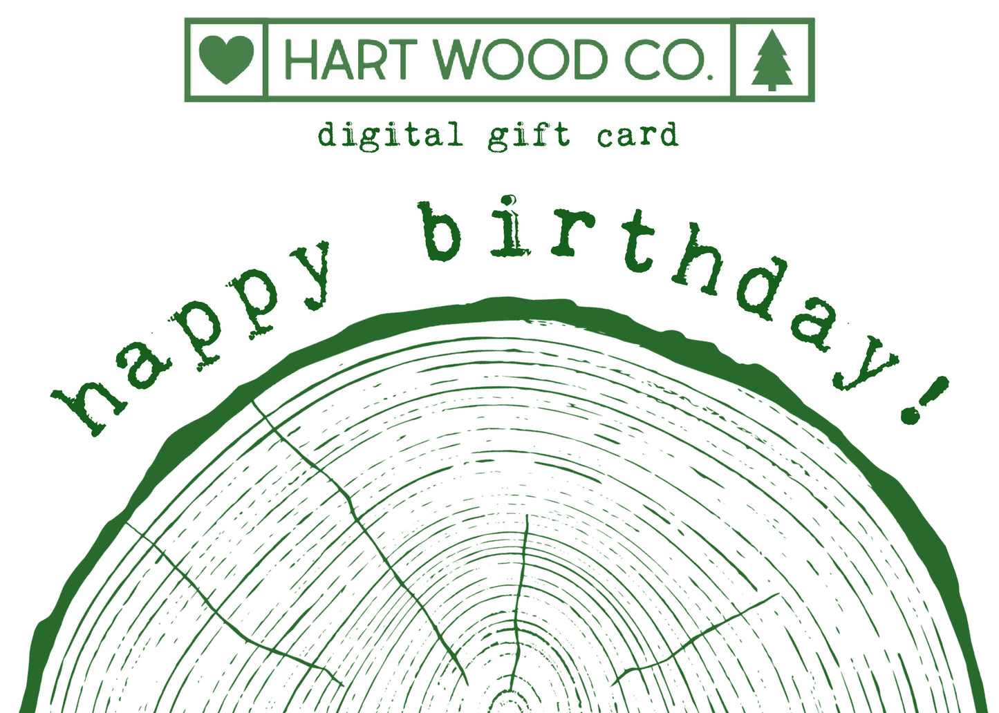 Hart Wood Co. Digital Gift Card