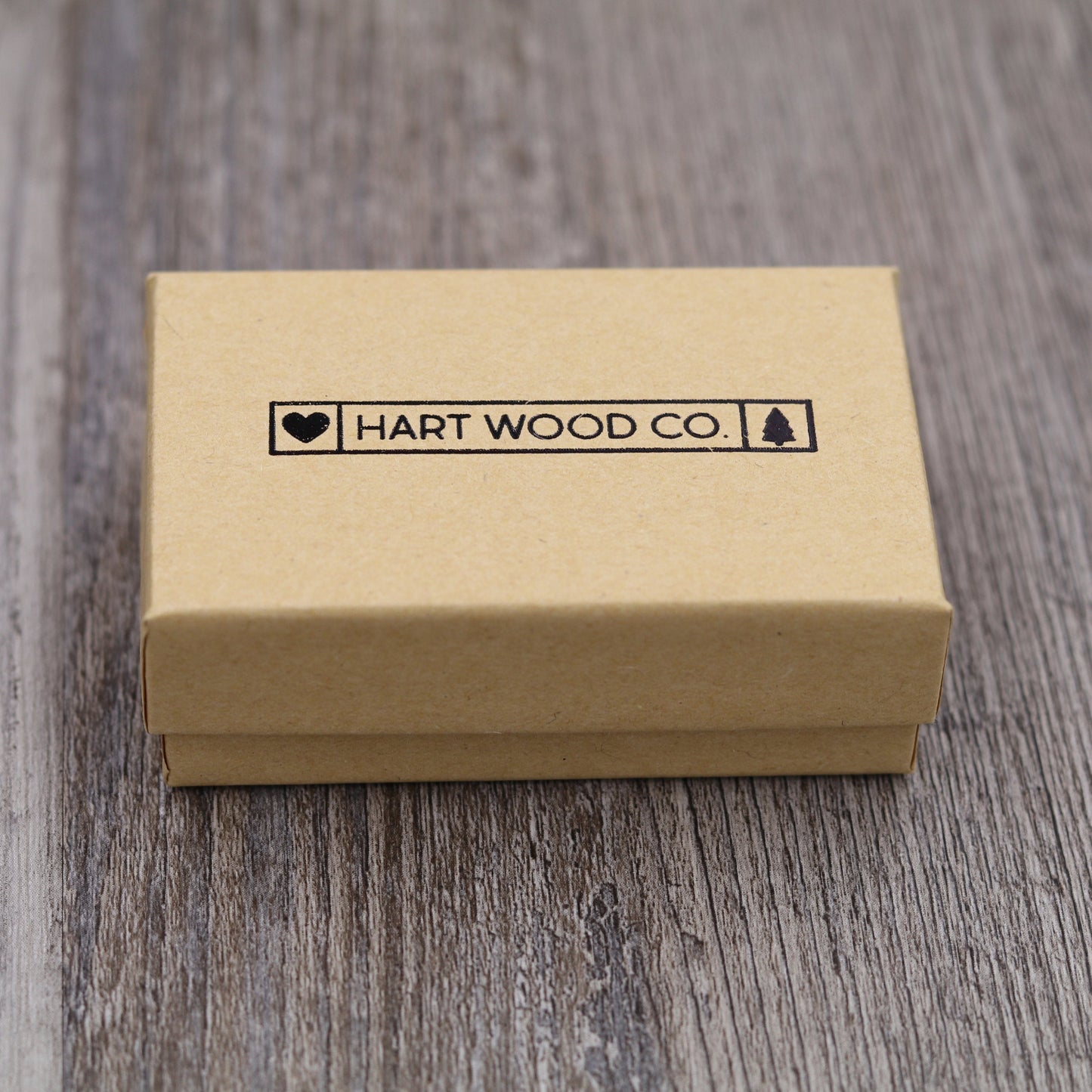 Desert Ironwood Wood Ring - Classic Hands Claddagh Design