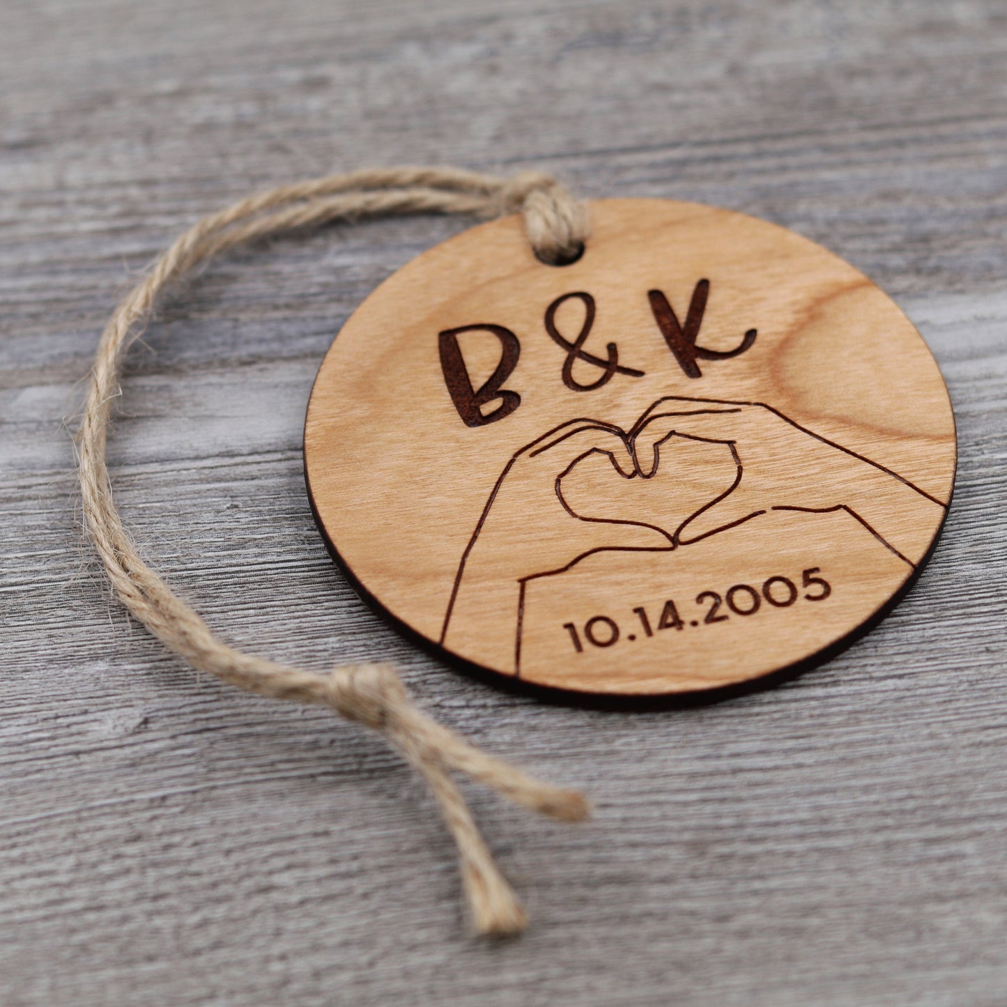 Heart Hands Ornament