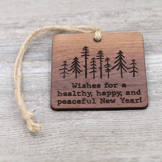 New Year Wishes Ornament