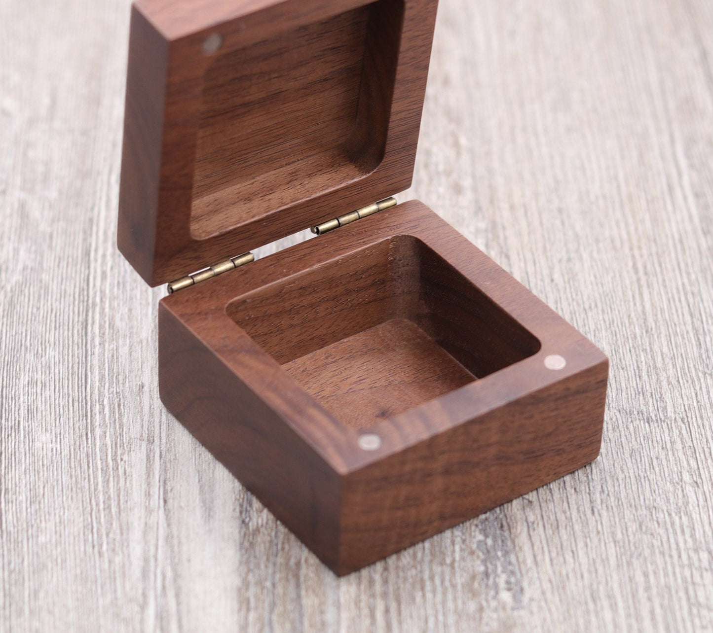 Mr. Mrs., Date, & Last Name - Ring Box, Keepsake Box, Jewelry Box