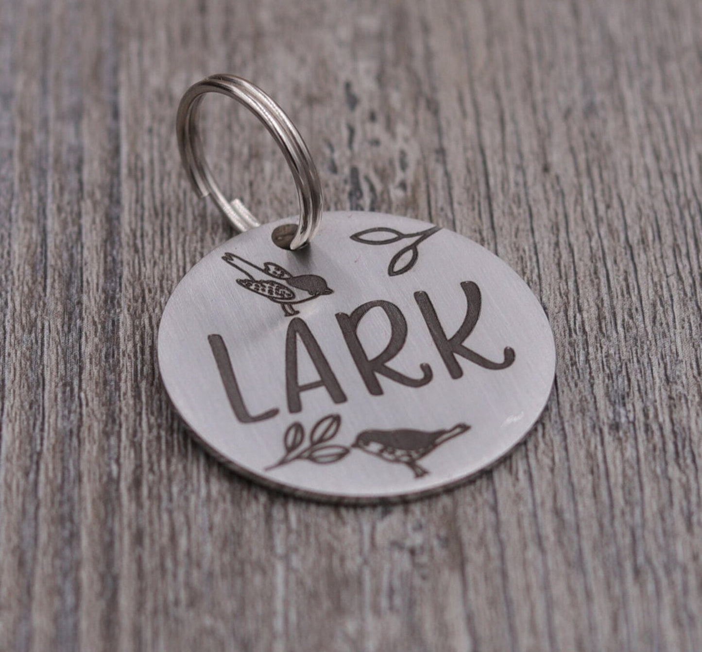 Birds Personalized Pet Tag