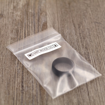 4MM Beveled Edge Silicone Ring - PLAIN/NON-PERSONALIZED