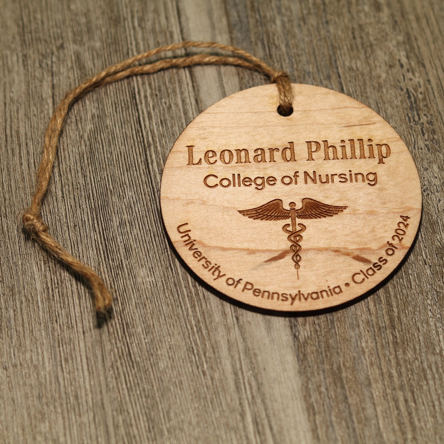 Class/College of Graduation Ornament (Design 1)
