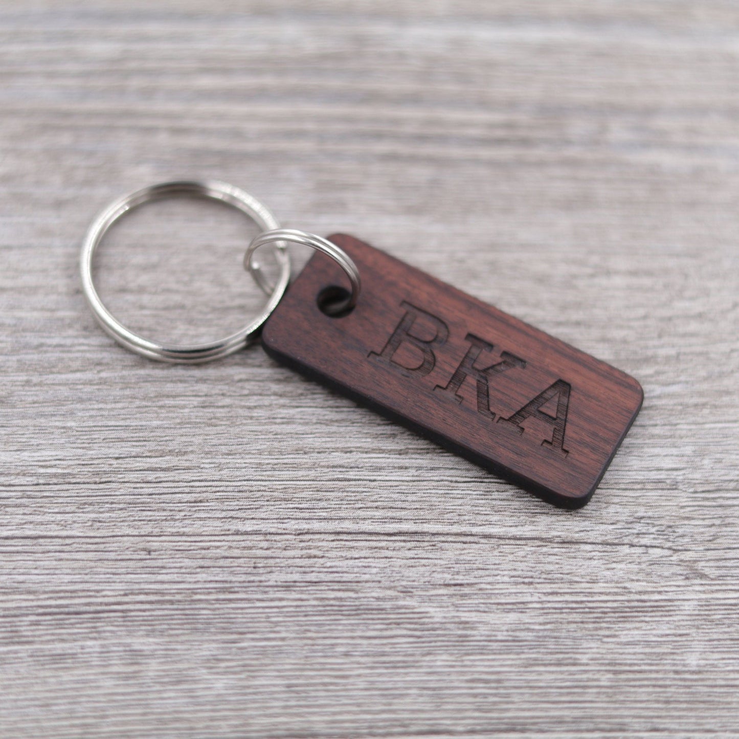 Initials Keychain