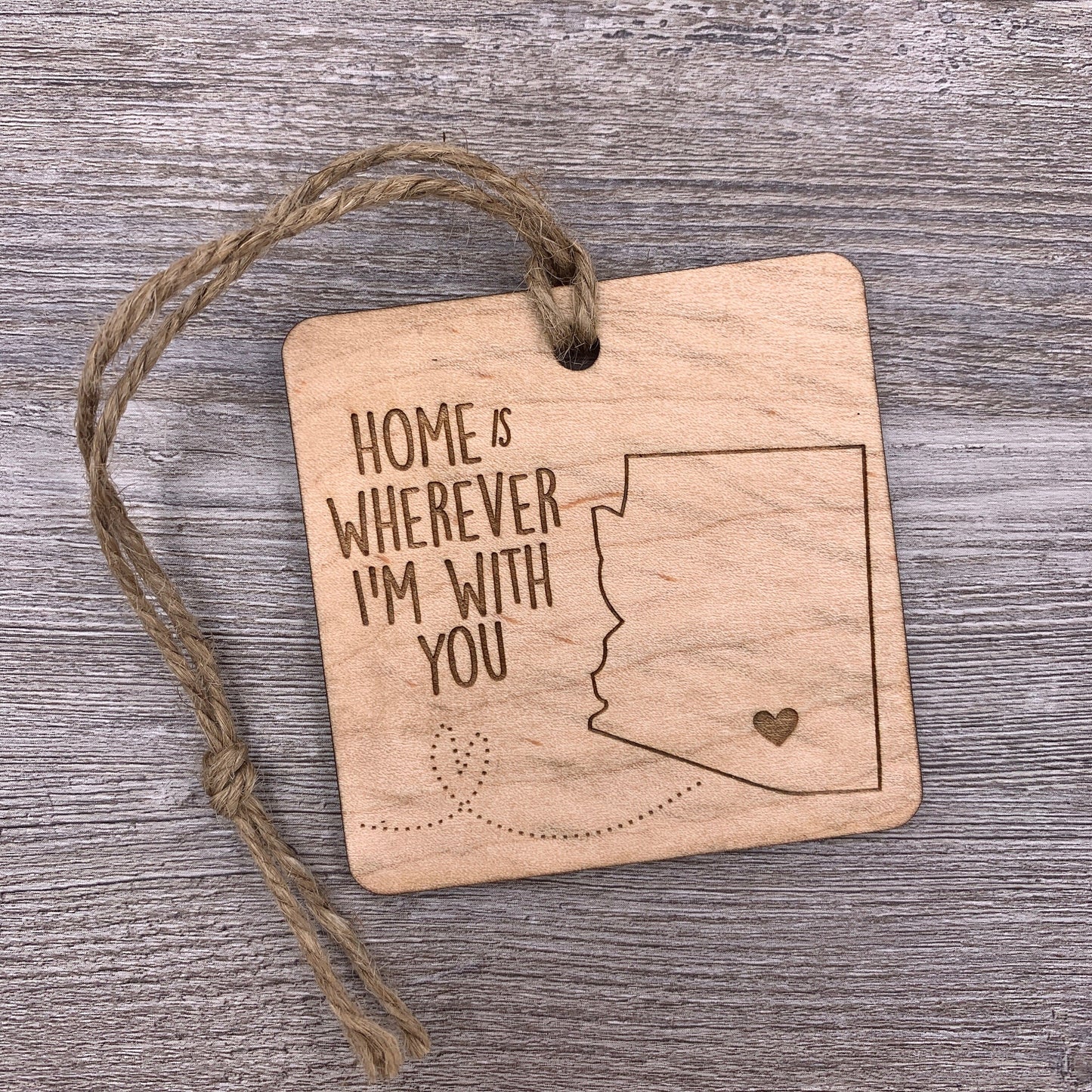 Home Is Wherever I'm With You Ornament