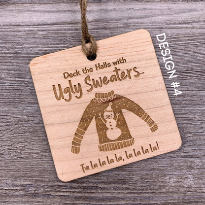 Ugly Sweater Ornaments