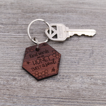 Kind Words Keychain