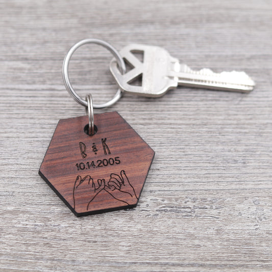 Pinky Promise, Pinky Swear Keychain