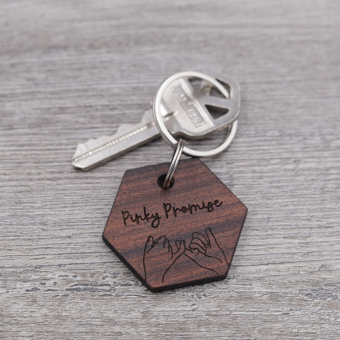 Cursive Pinky Promise