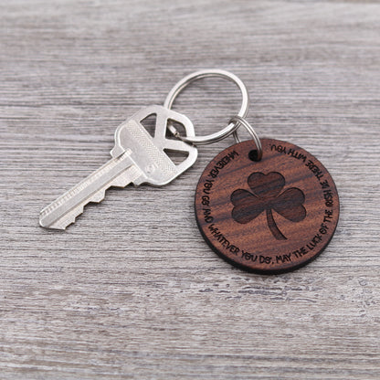 Irish Blessing Keychain