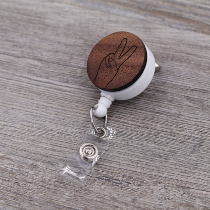Peace Sign Badge Reel