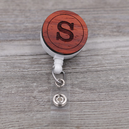 Initials Badge Reel with Simple Frame