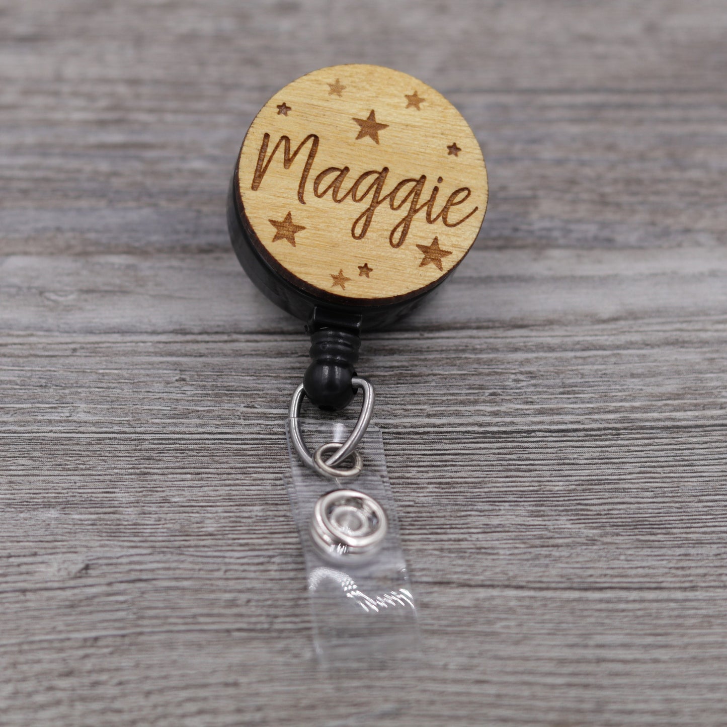 Stars Badge Reel with Name
