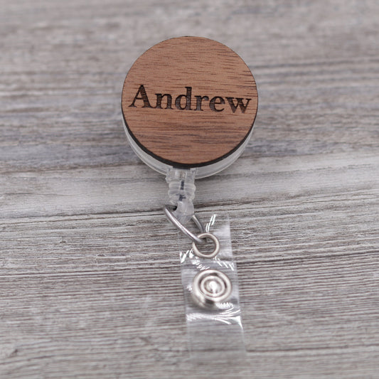 Printed Name Badge Reel