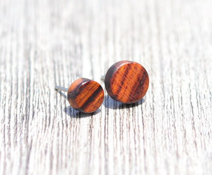 Desert Ironwood Stud Earrings