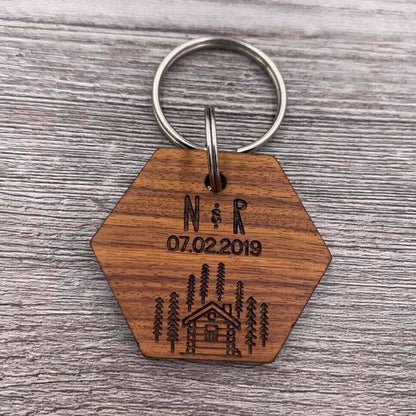 Cabin in the Woods Keychain