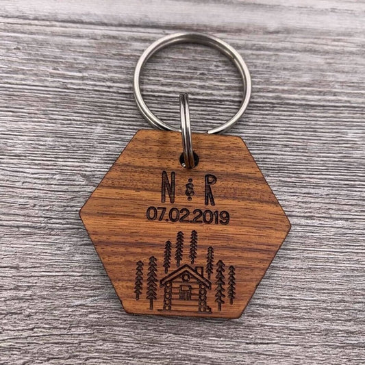 Cabin in the Woods Keychain