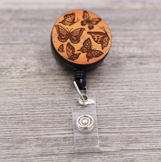 Butterfly Badge Reel