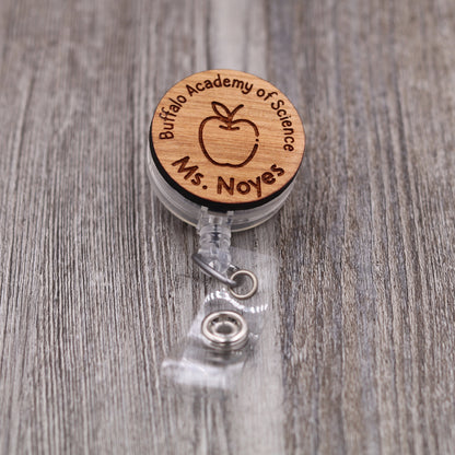 Apple Teacher Badge Reel with Name