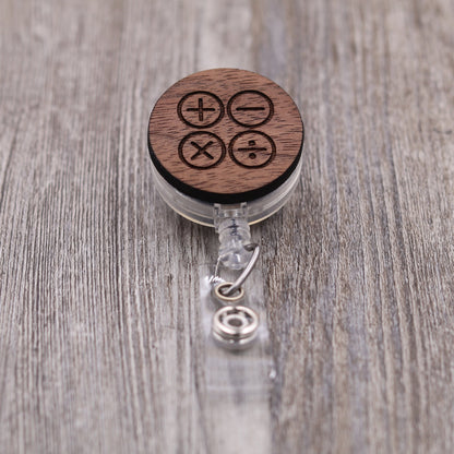Math Teacher Badge Reel