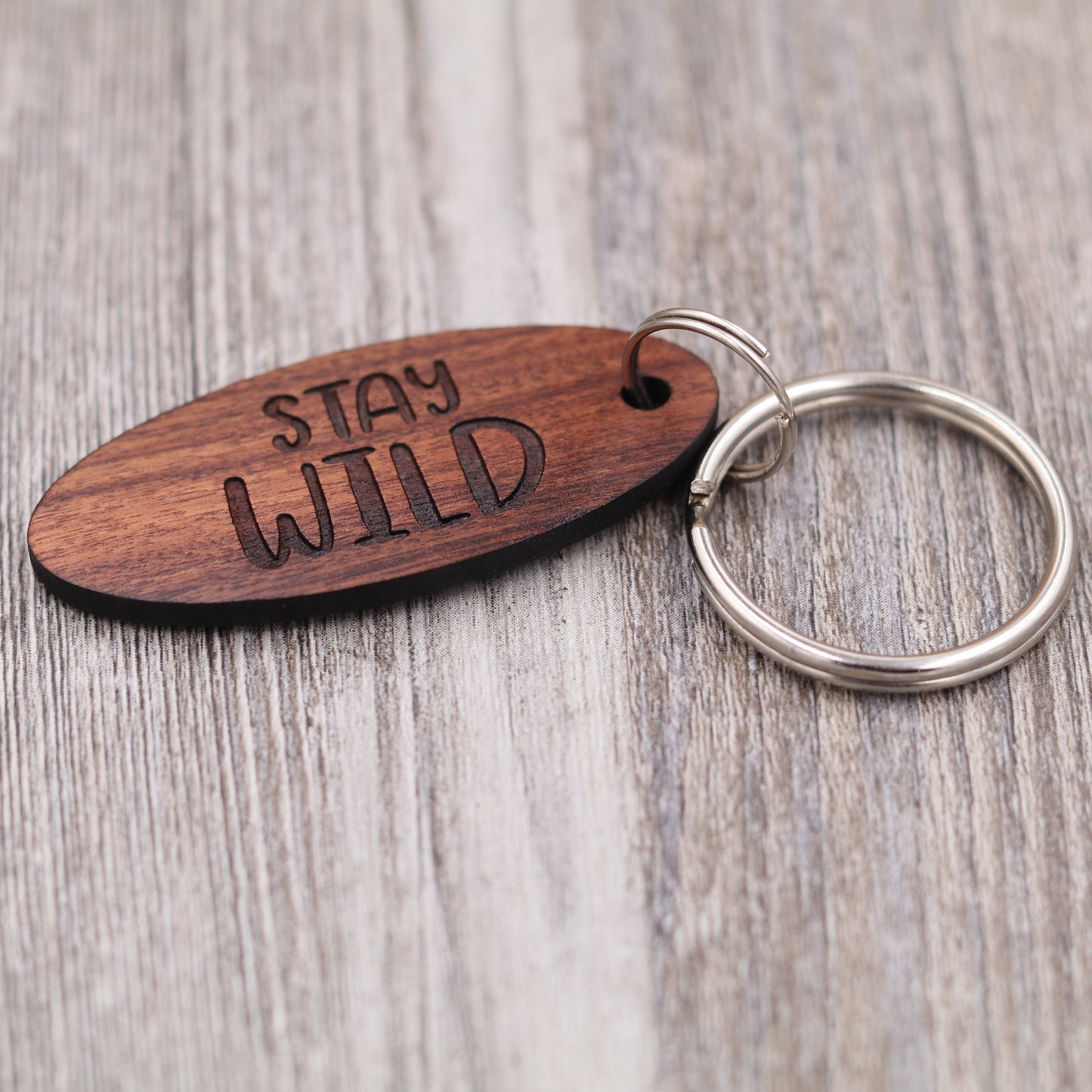 Stay Wild Keychain