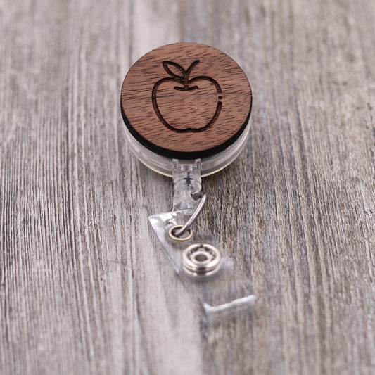Teacher Apple Badge Reel