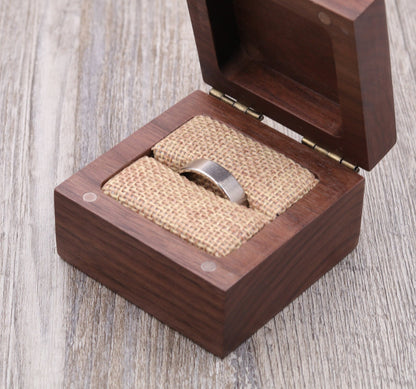 Initial & Special Date - Ring Box, Keepsake Box, Jewelry Box