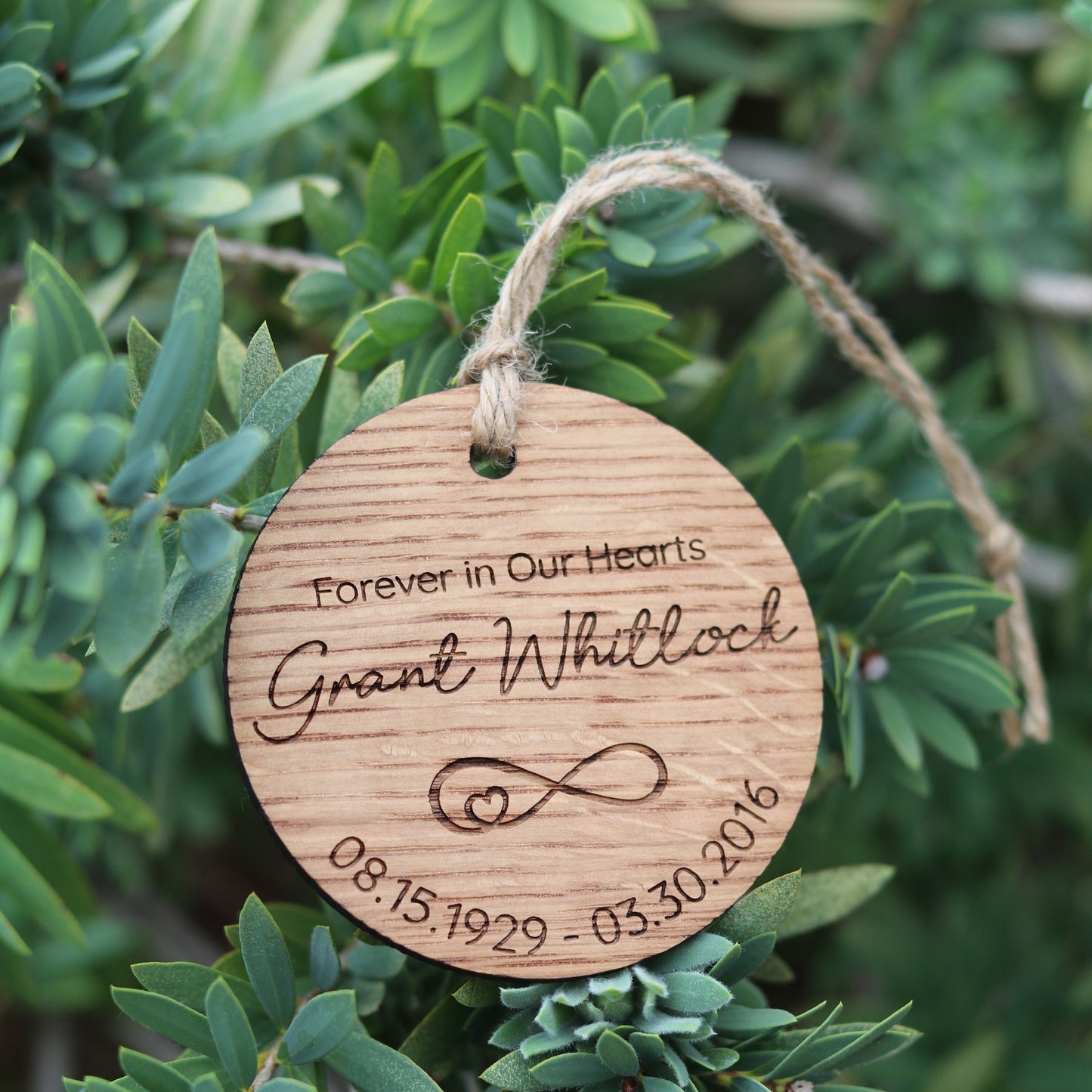 Forever in Our Hearts Memorial Ornament