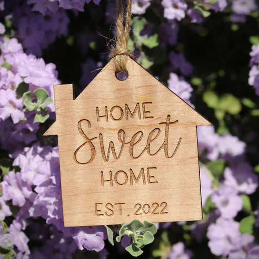 Home Sweet Home, House-Shaped Ornament