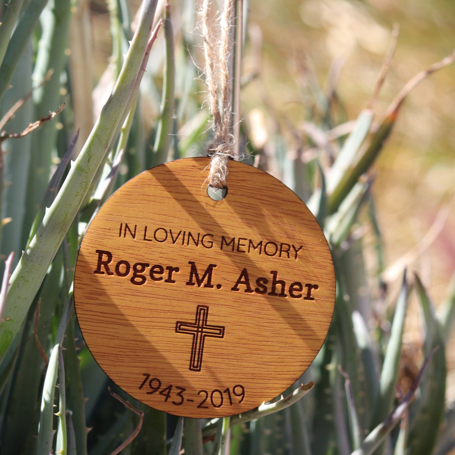 In Loving Memory Cross Ornament