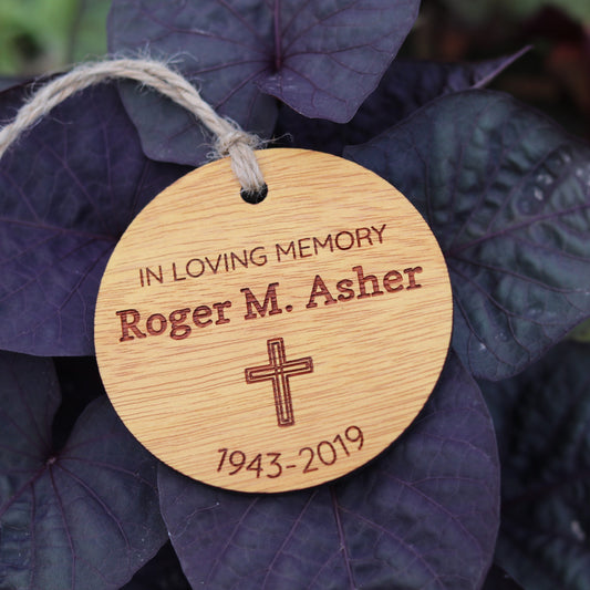 In Loving Memory Cross Ornament