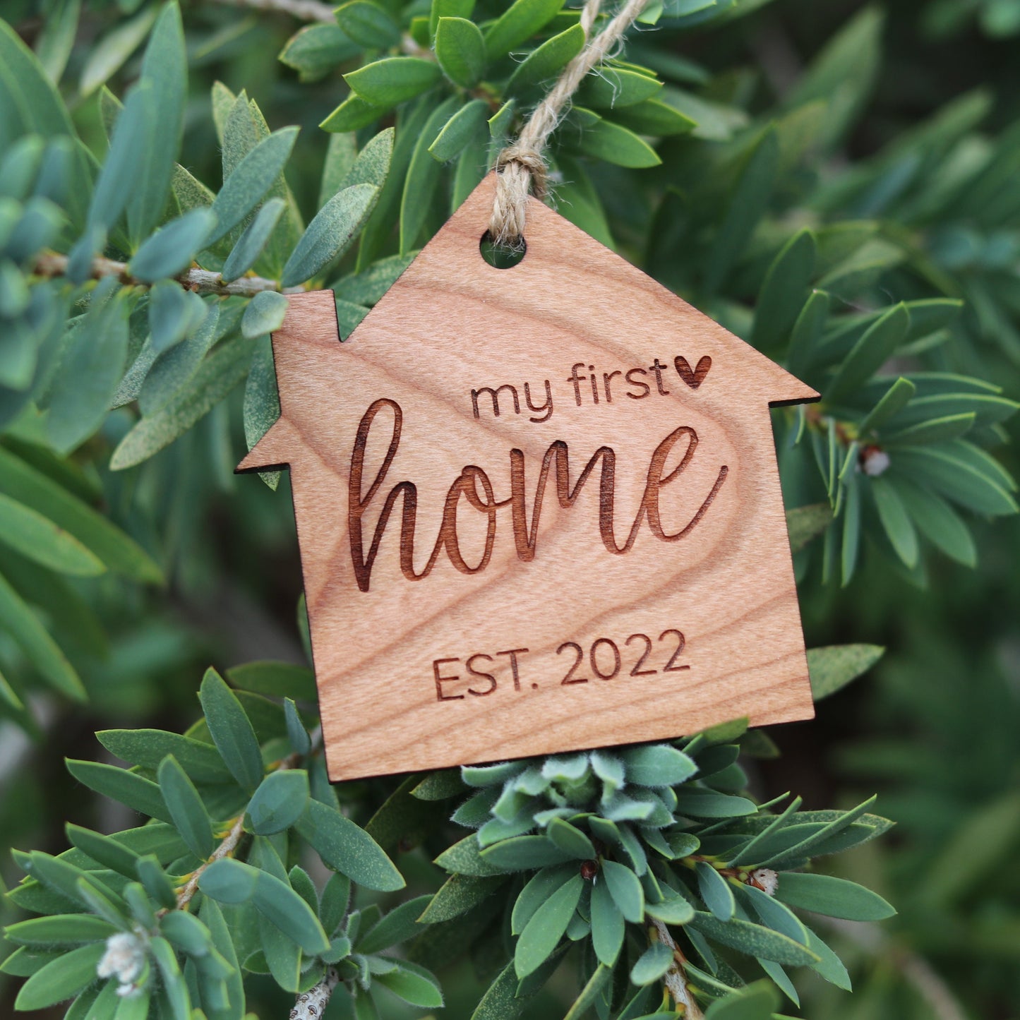 My First Home House-Shaped Ornament