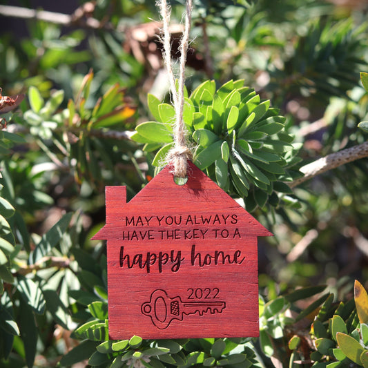 Key To A Happy Home Ornament