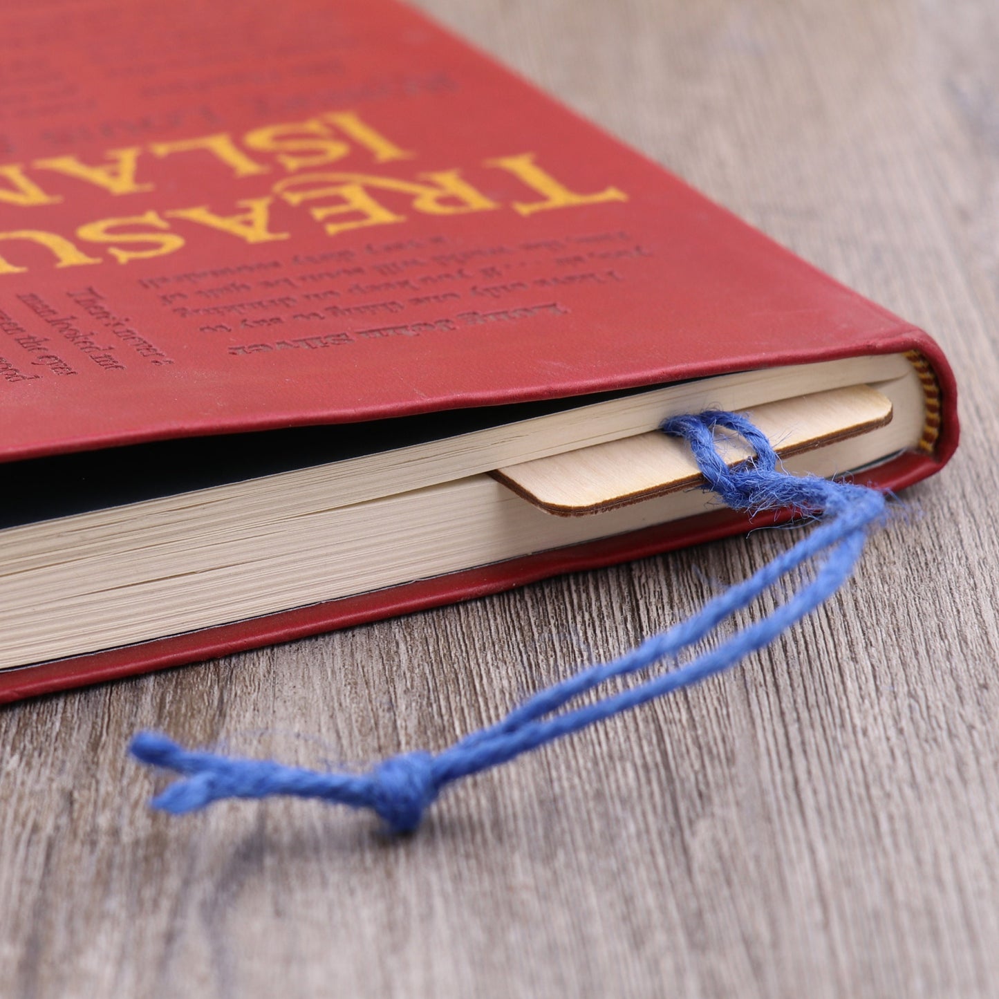 Printed Name Bookmark - Wood Bookmark