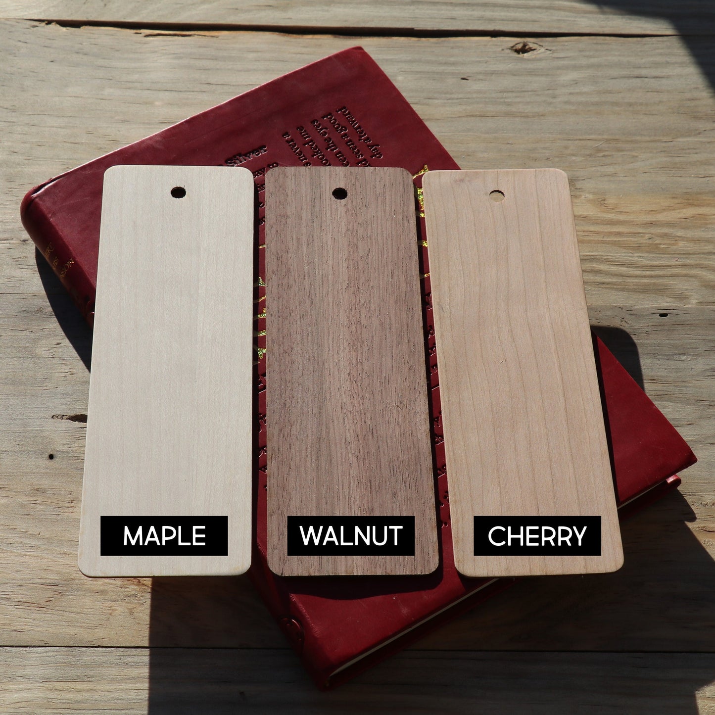 My Books Are Calling - Wood Bookmark
