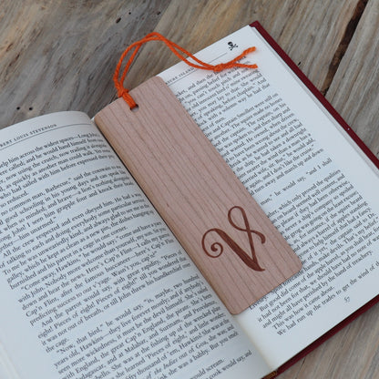 Initial(s) - Wood Bookmark