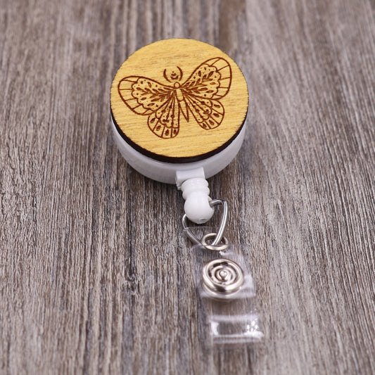 Moth Badge Reel