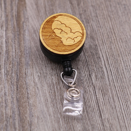 Moon and Clouds Badge Reel