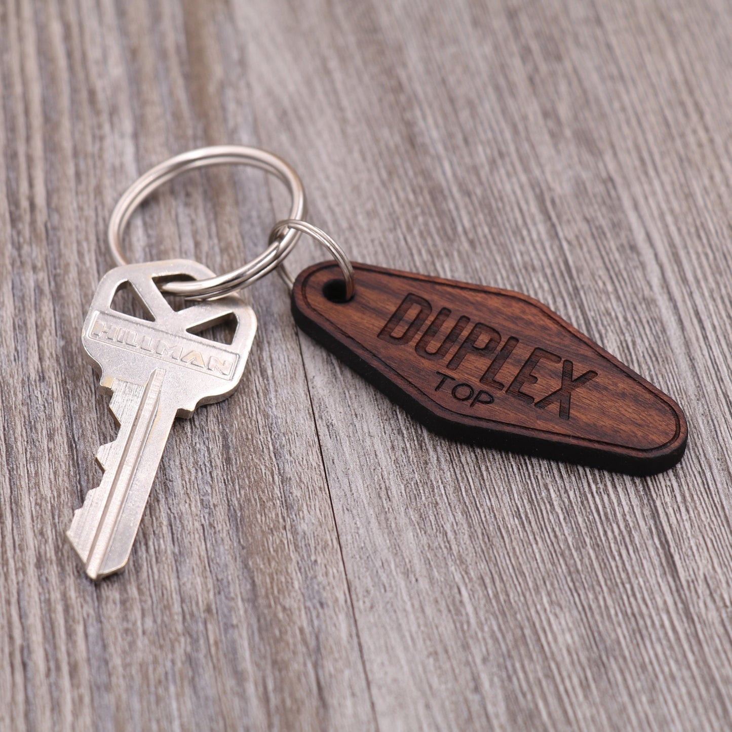 Label Your Keys, Retro Motel Keychain